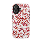 Flowing Calligraphy Red - Magnetic Case