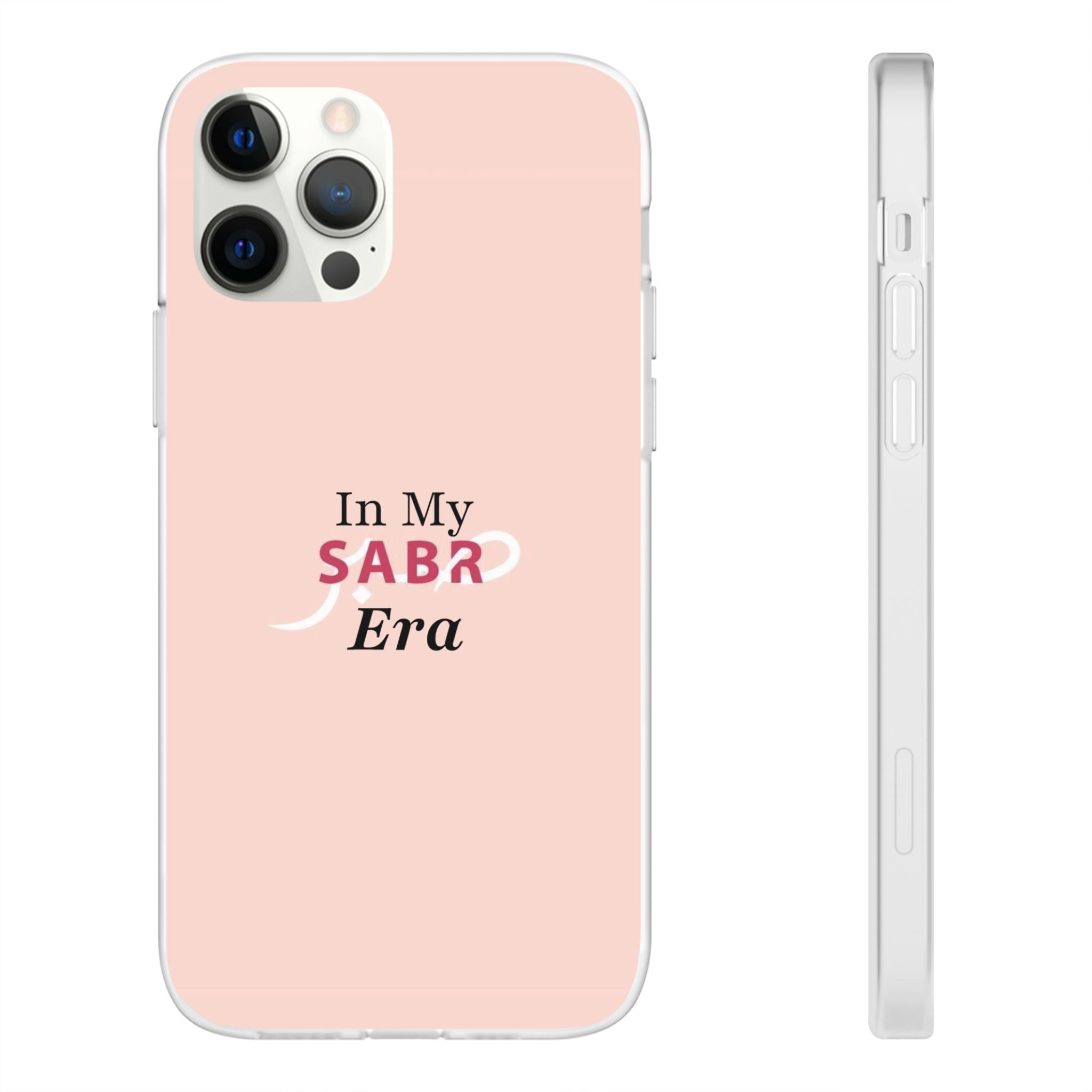 "In My Sabr Era" Pink Flexi Case