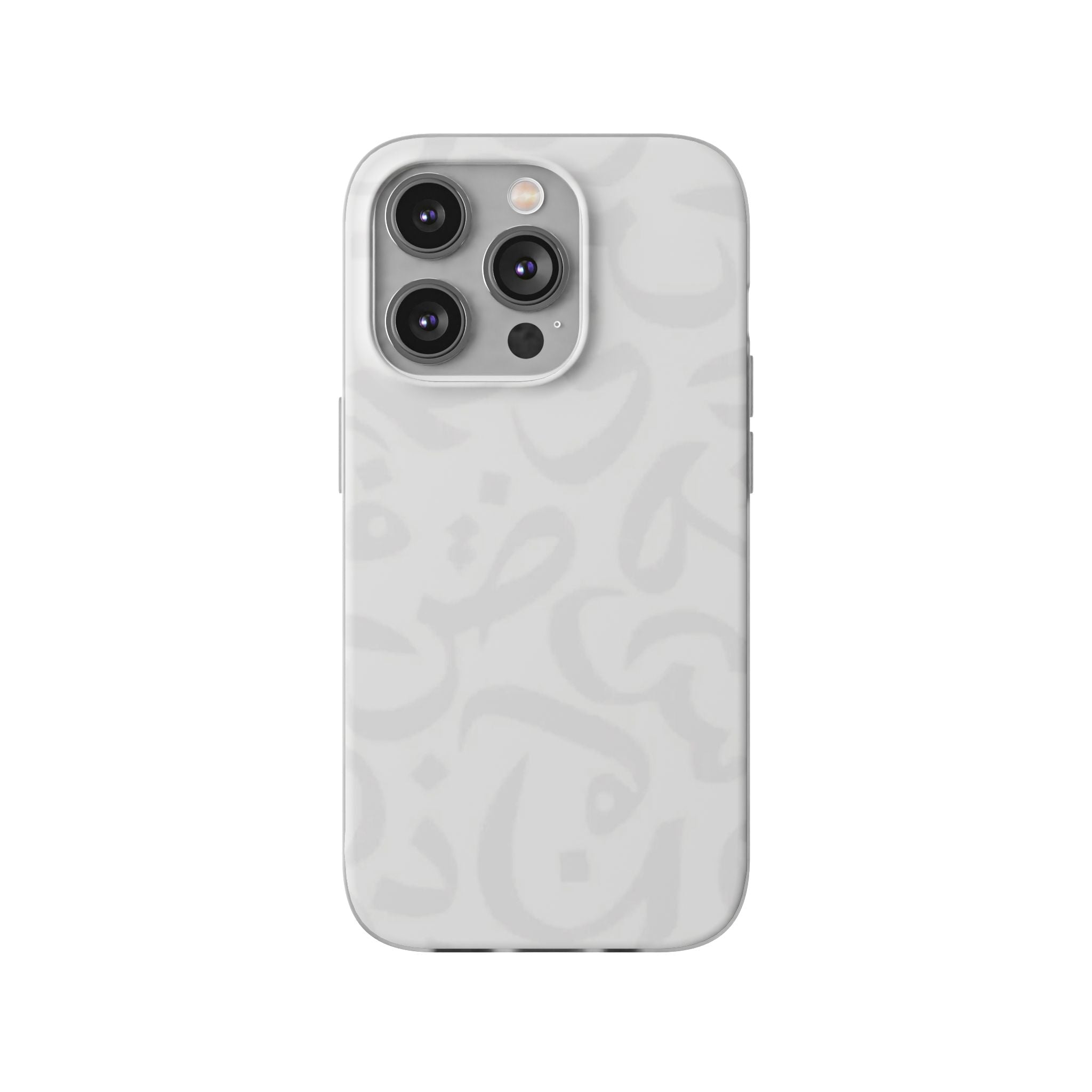 Arabic Calligraphy White Flexi Case