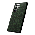 Wooden Calligraphy Green - Tough Case