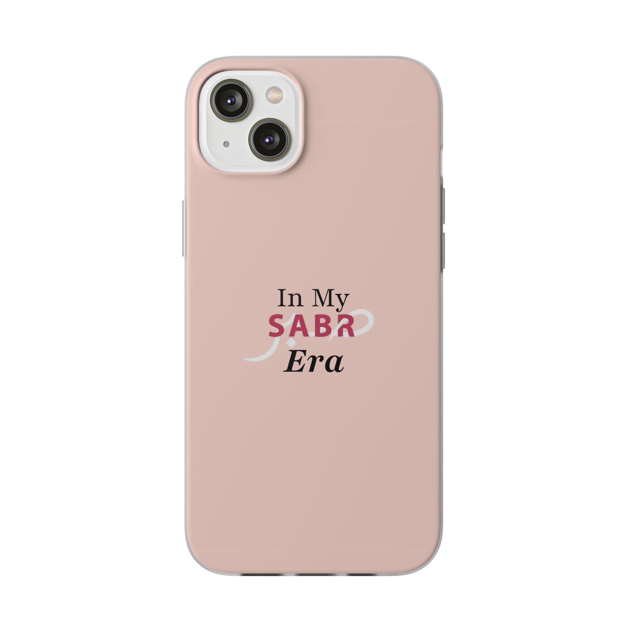 "In My Sabr Era" Pink Flexi Case