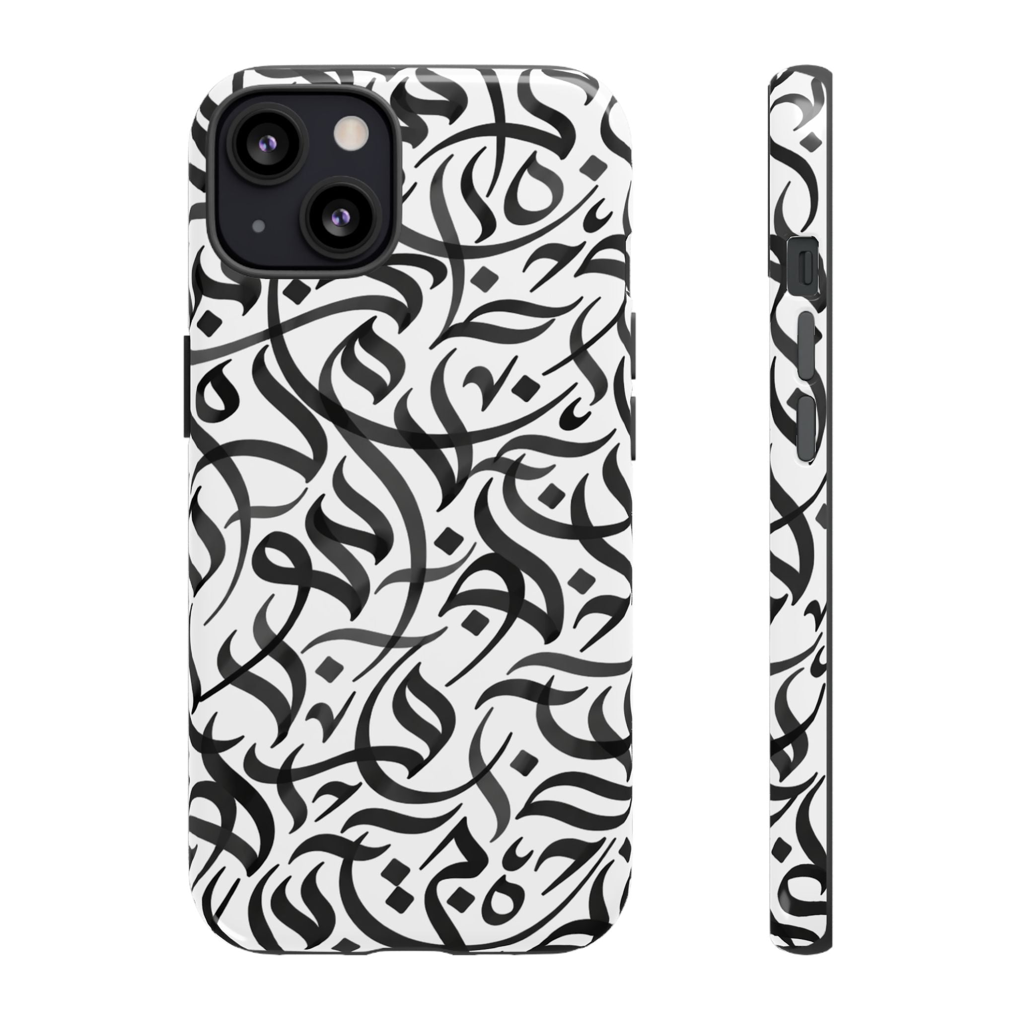 Flowing Calligraphy Black - Tough Case