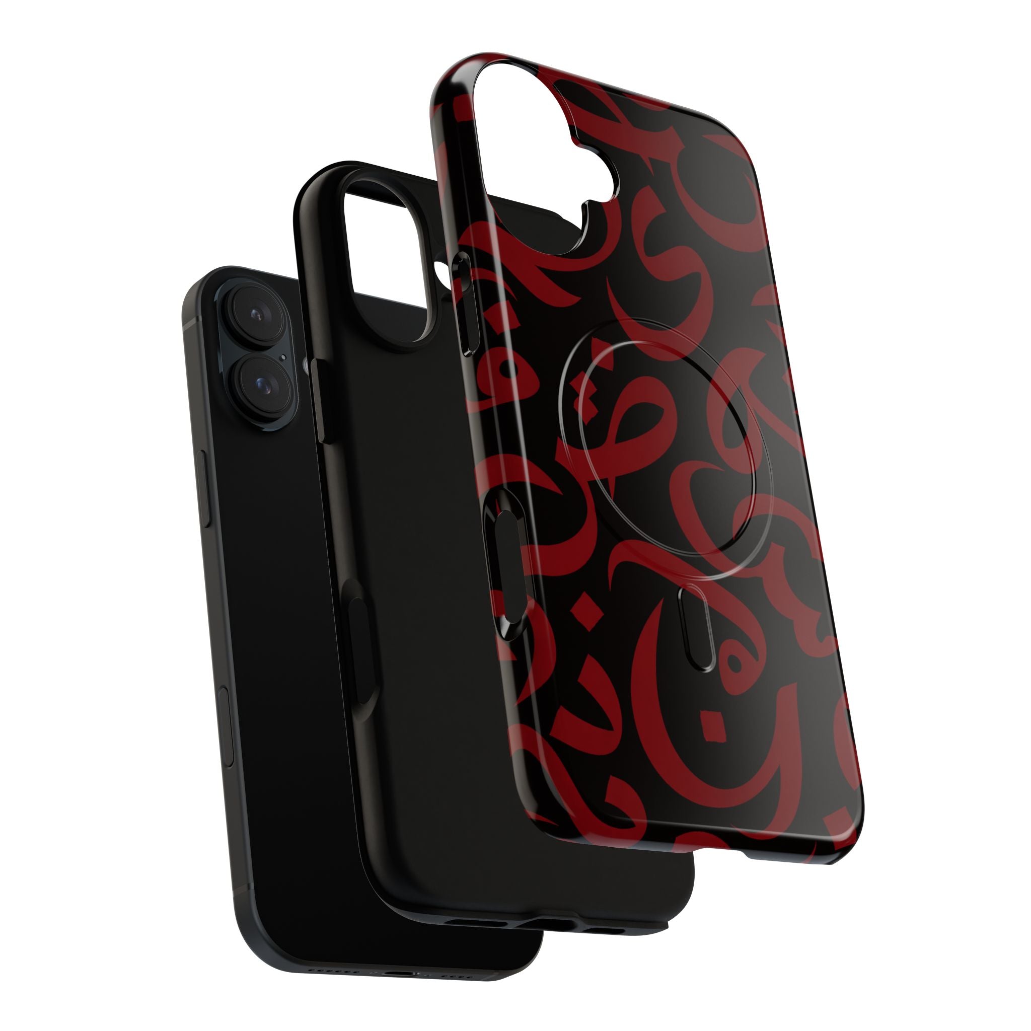 Simple Calligraphy Red - Magnetic Case