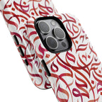 Flowing Calligraphy Red - Magnetic Case