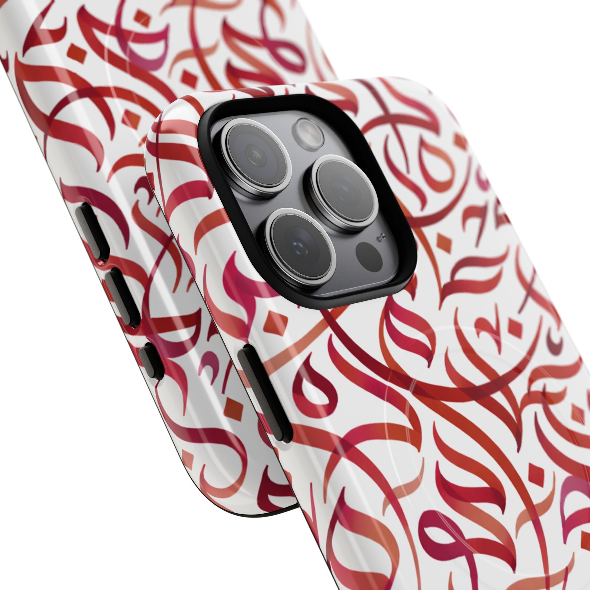Flowing Calligraphy Red - Magnetic Case