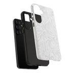 Floral Calligraphy White - Tough Case