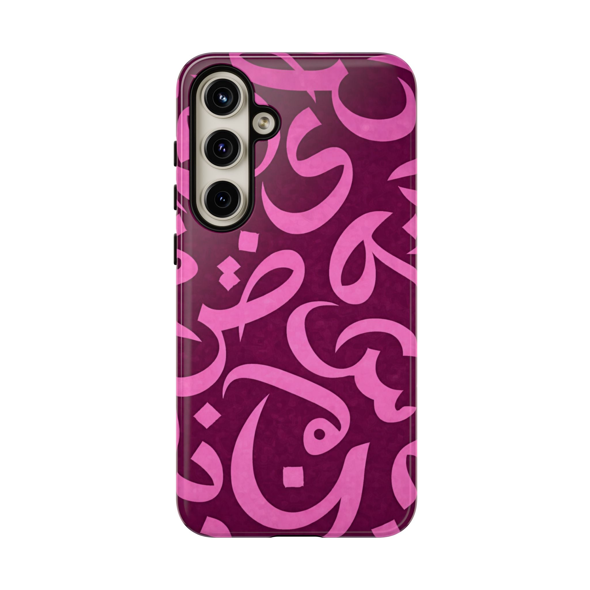Simple Calligraphy Pink - Tough Case