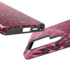 Floral Calligraphy Pink - Tough Case