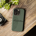 ''Alhamdulillah'' Olive Green - Tough Case
