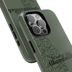 ''Alhamdulillah'' Olive Green - Tough Case