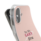 "In My Sabr Era" roze - Flexi Hoesje