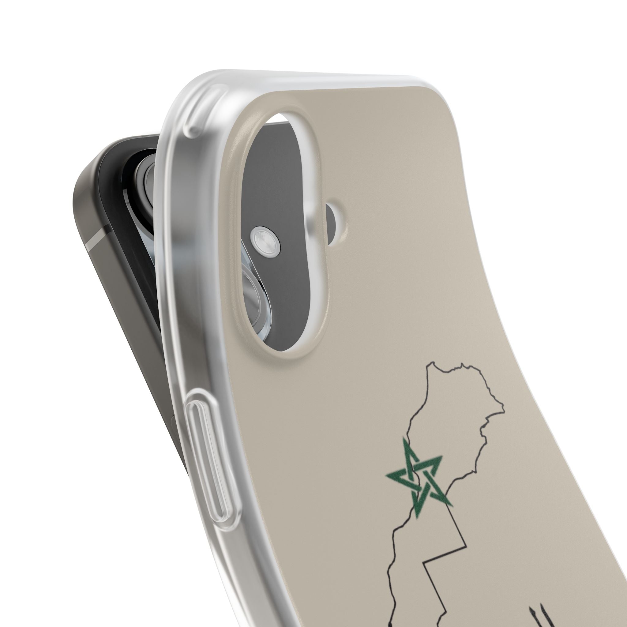Morocco (+212) Sand Beige - Flexi Case
