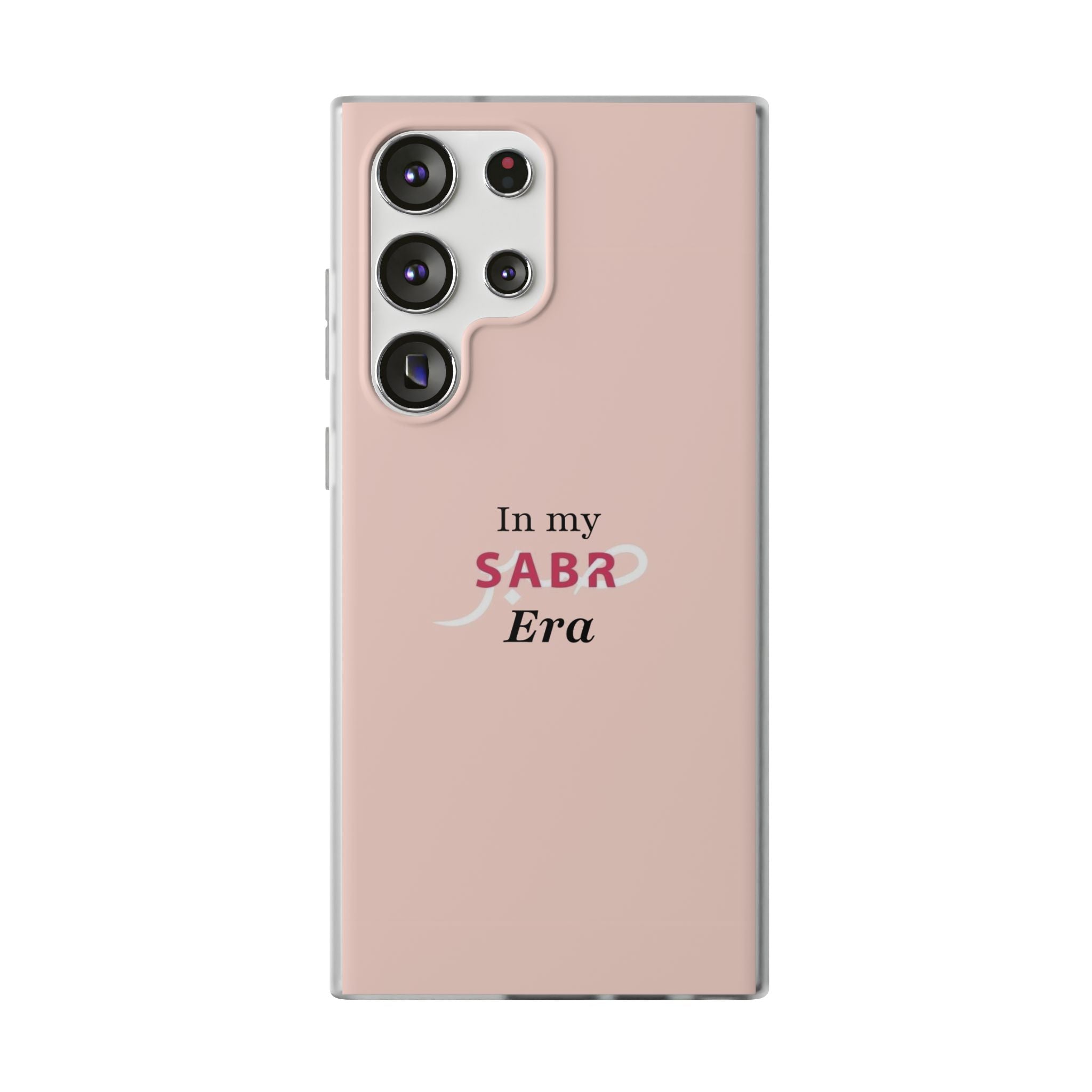 "In My Sabr Era" Pink Flexi Case