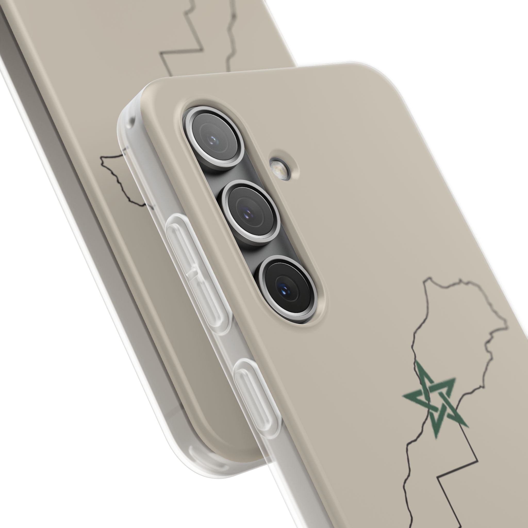 Morocco (+212) Sand Beige - Flexi Case