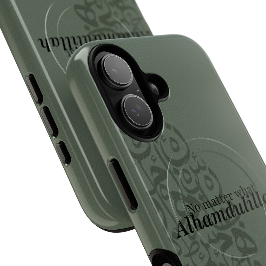 "Alhamdulillah" Green Magnetic Case