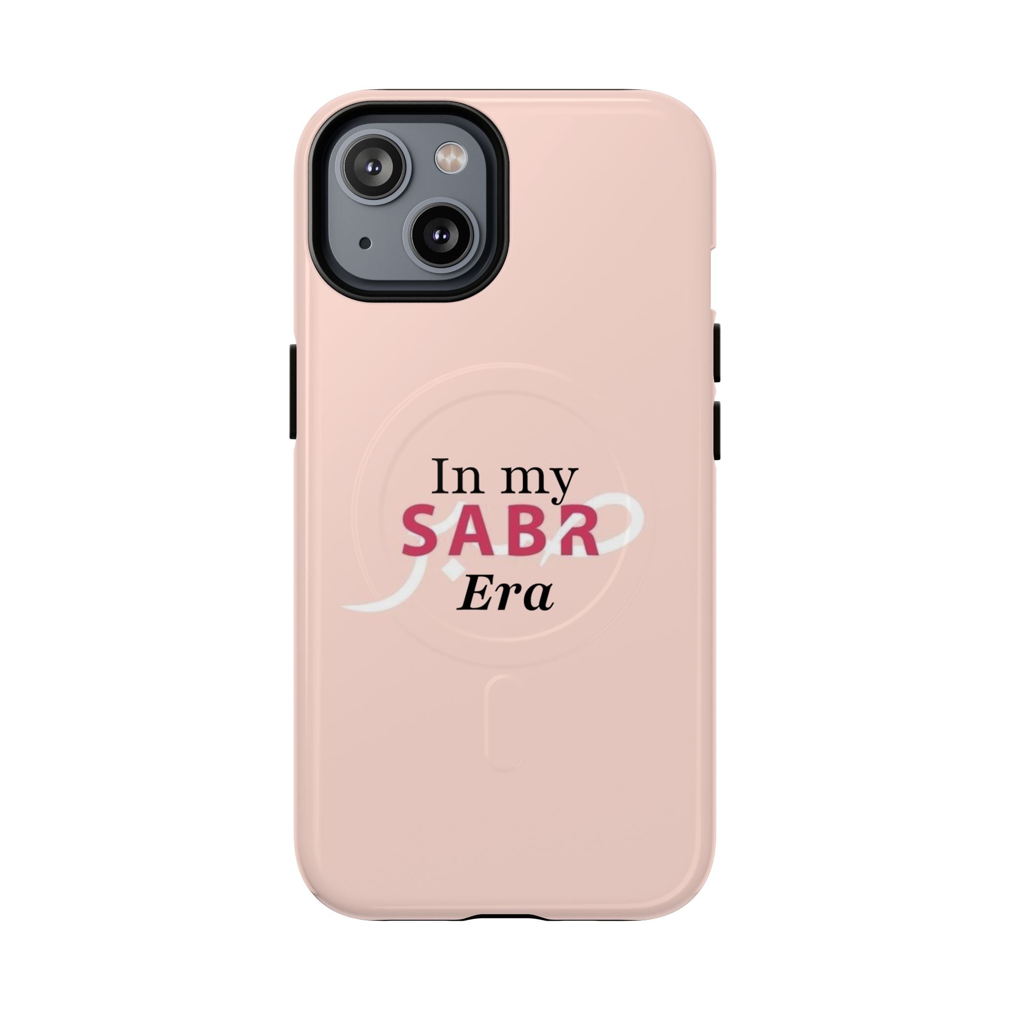 Magnetic Tough Phone Case — "In My Sabr Era" Pink Protective Cover