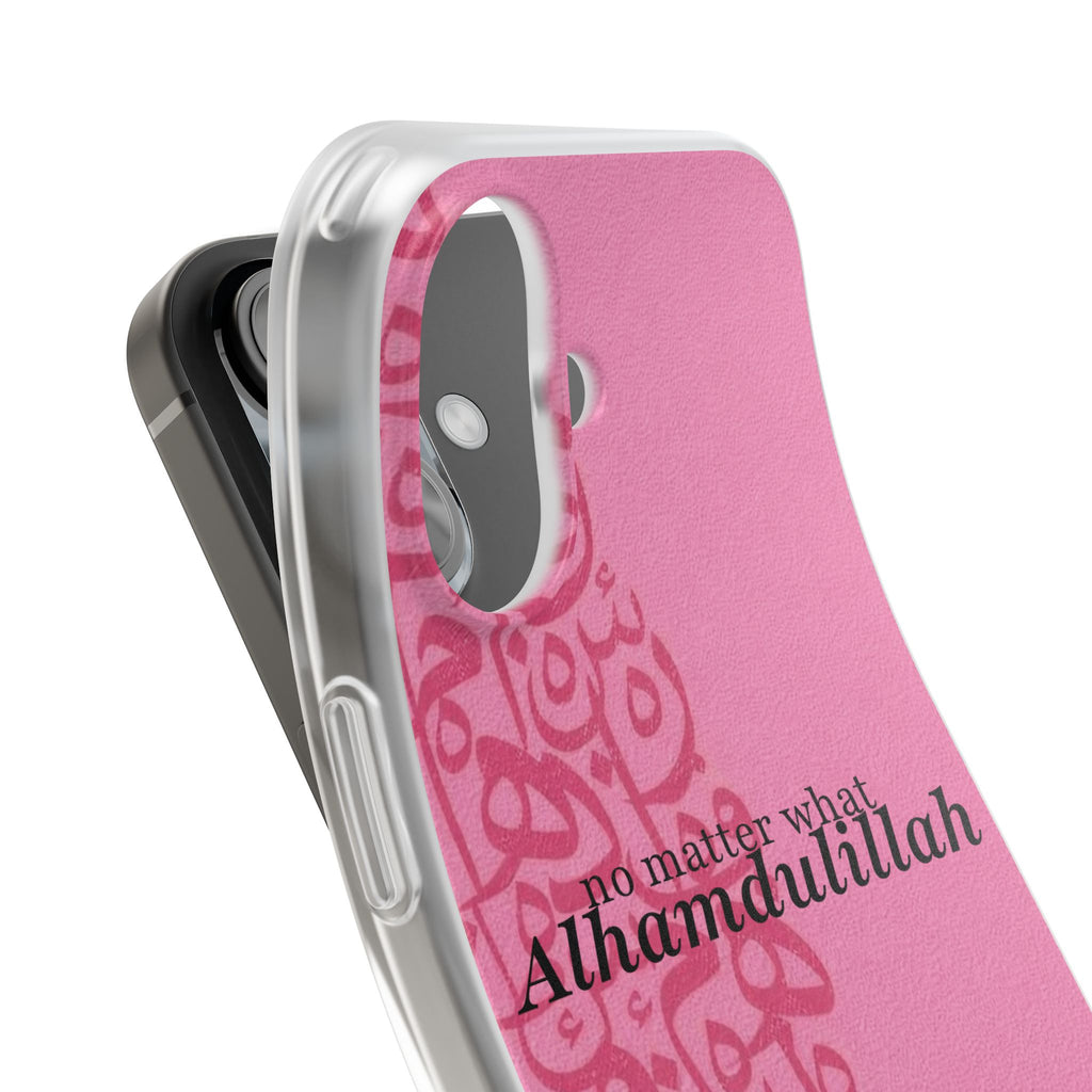 ''Alhamdulillah'' Pink - Flexi Case