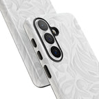 Floral Calligraphy White - Tough Case