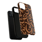 Simple Calligraphy Brown - Magnetic Case