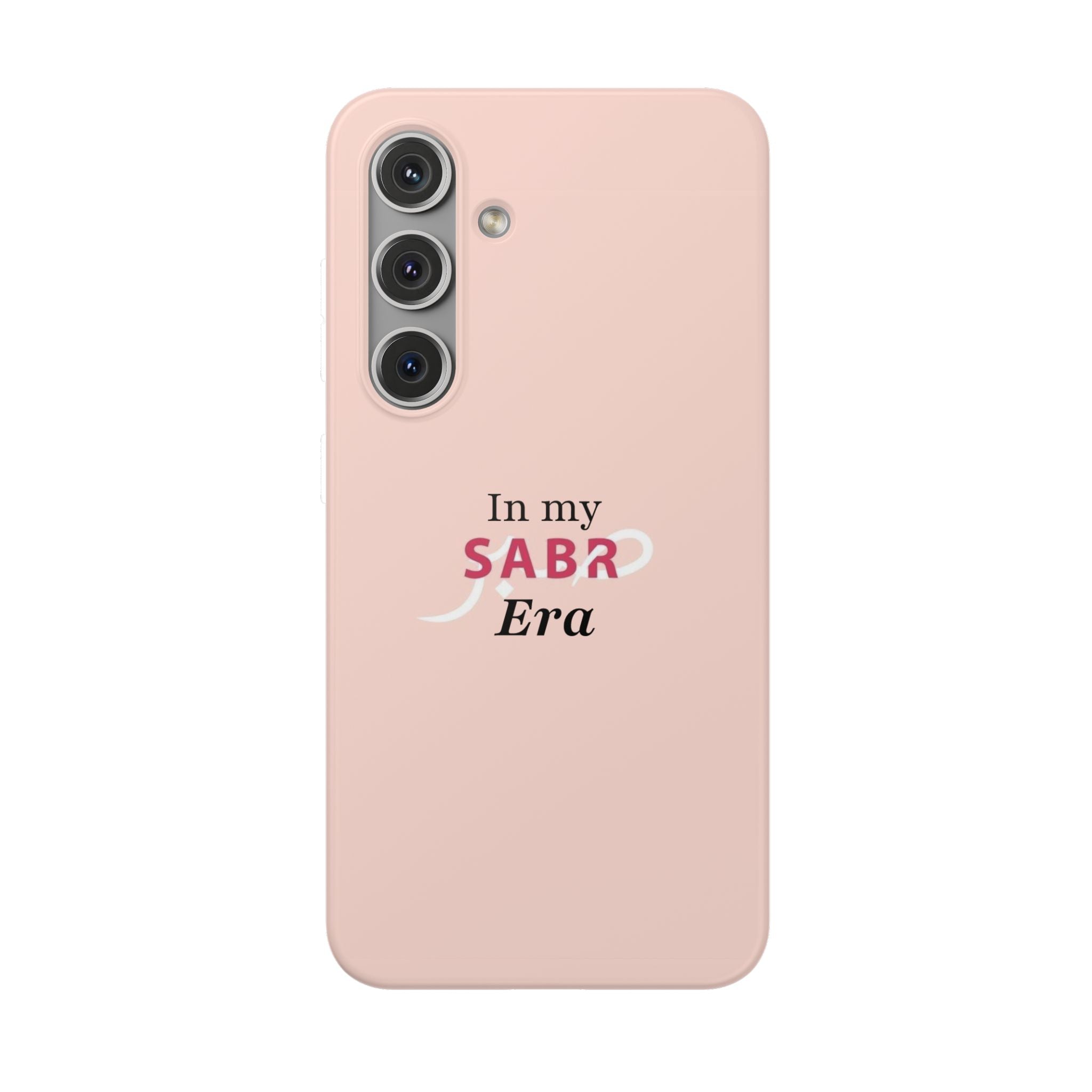 "In My Sabr Era" Pink Flexi Case