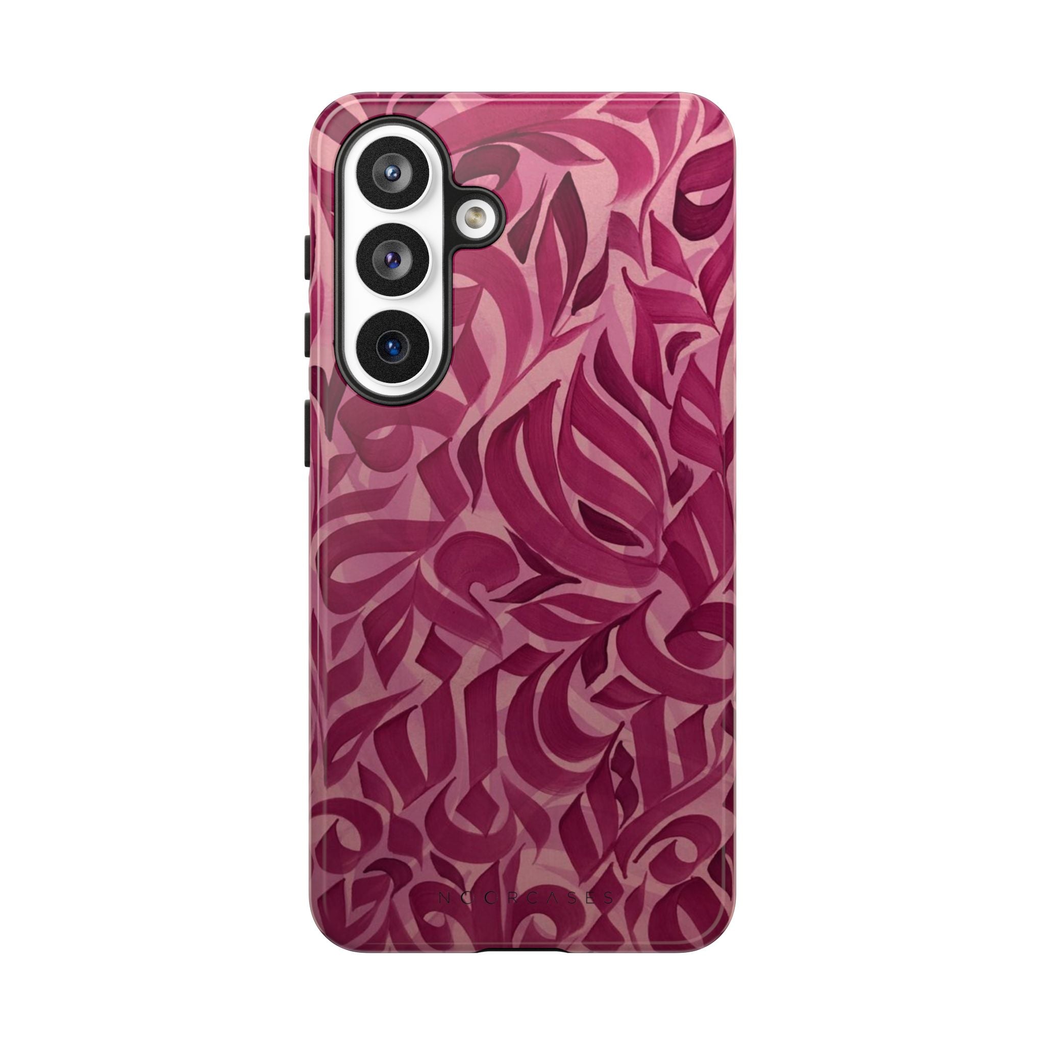 Floral Calligraphy Pink - Tough Case