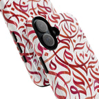 Flowing Calligraphy Red - Magnetic Case