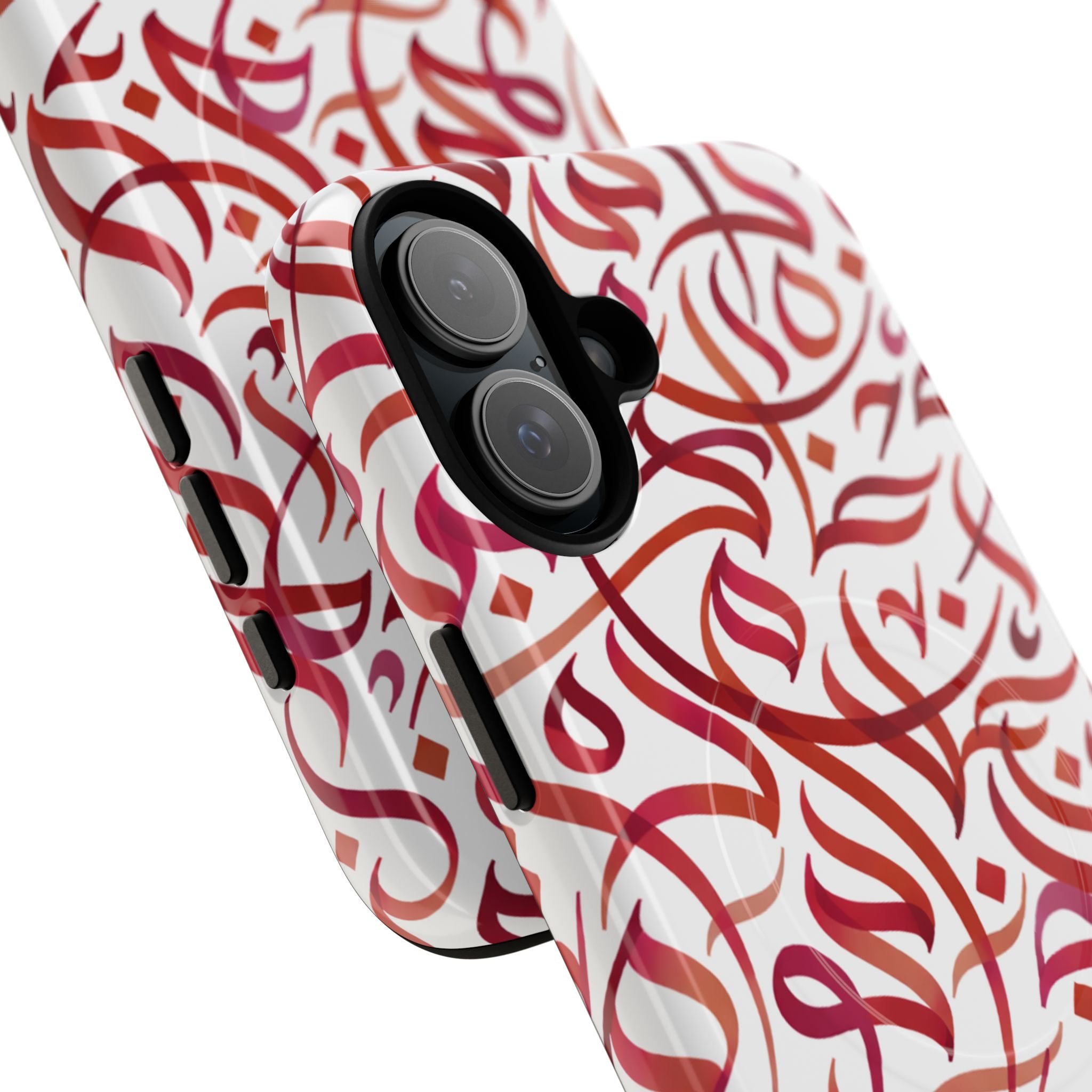 Flowing Calligraphy Red - Magnetic Case