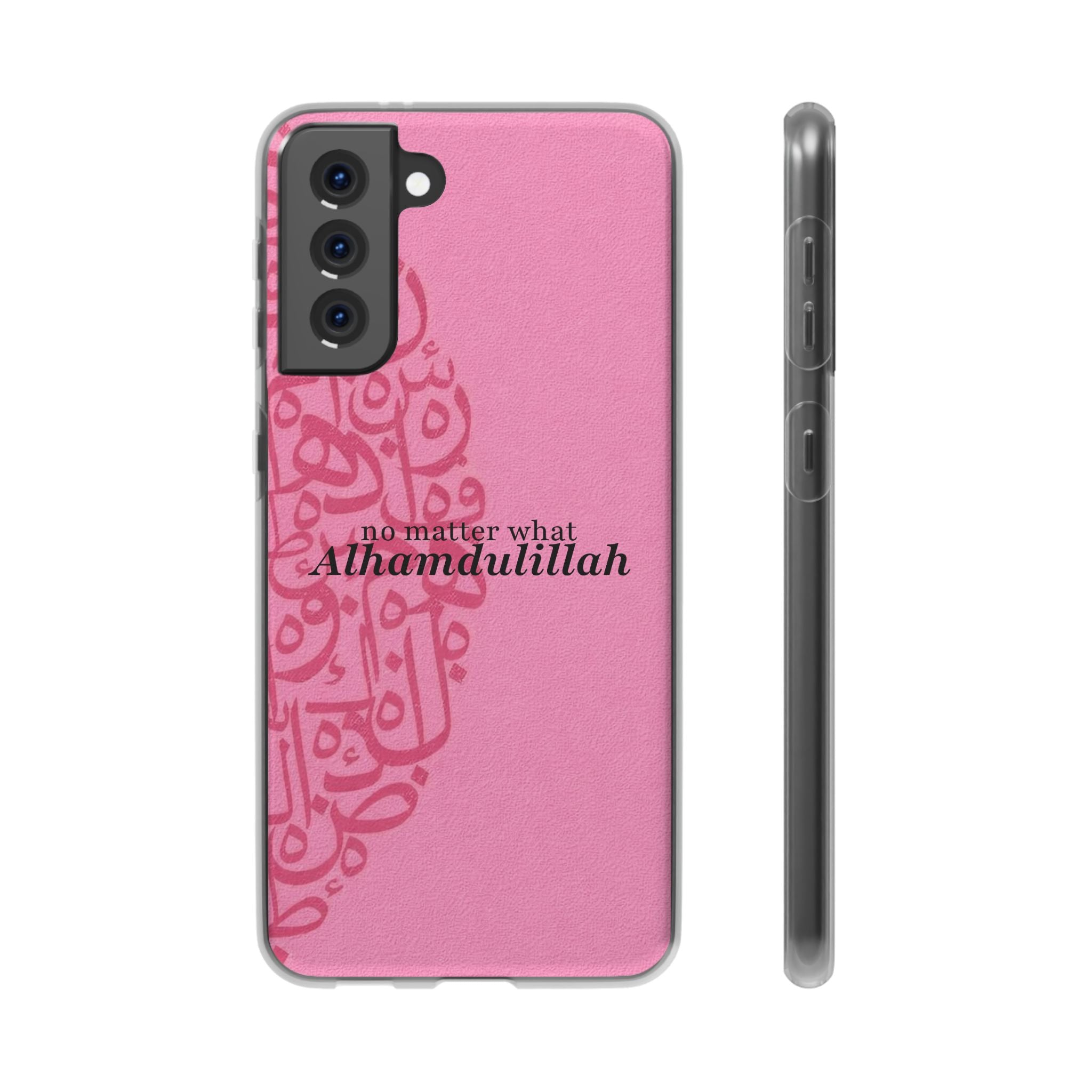 ''Alhamdulillah'' Pink - Flexi Case