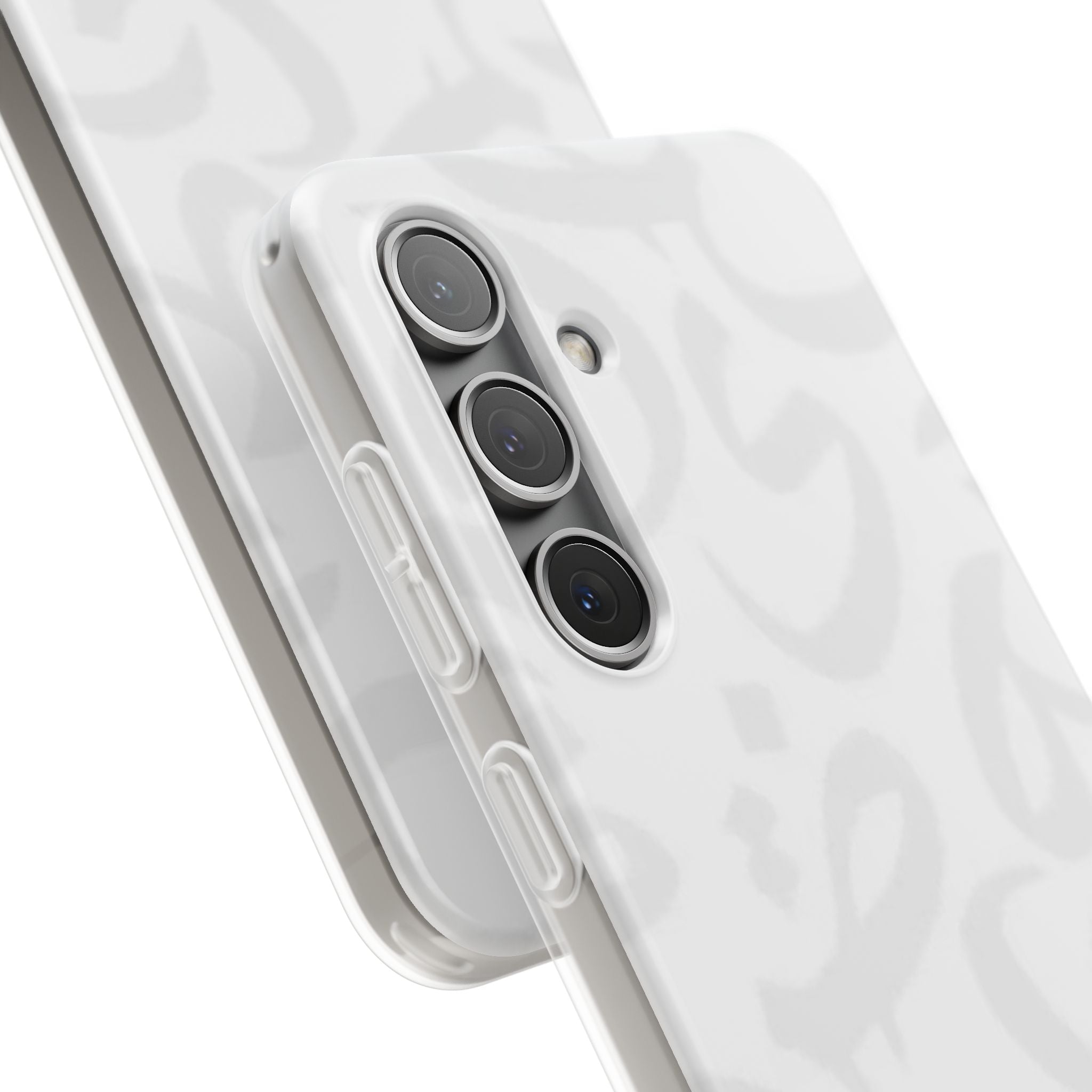 Arabic Calligraphy White - Flexi Case