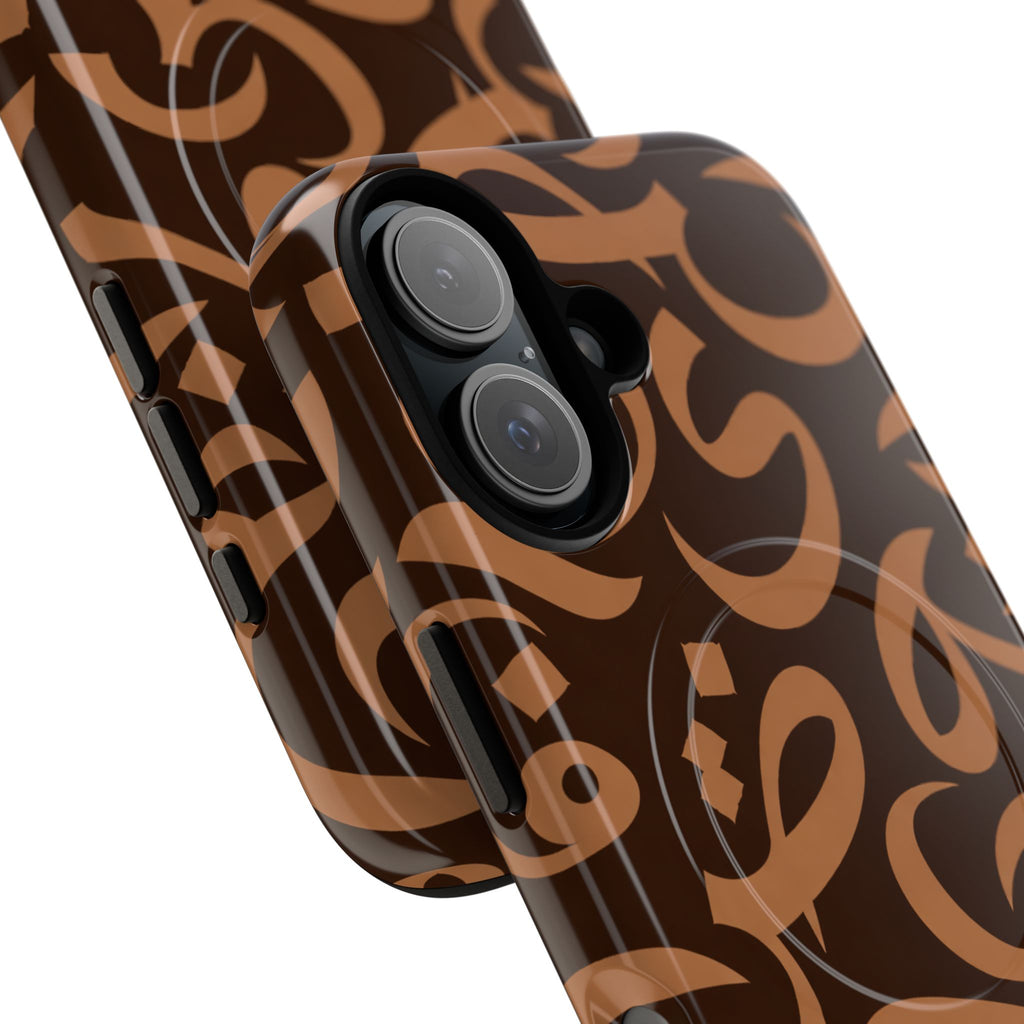 Simple Calligraphy Brown - Magnetic Case