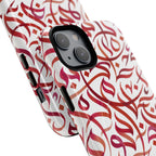 Flowing Calligraphy Red - Magnetic Case