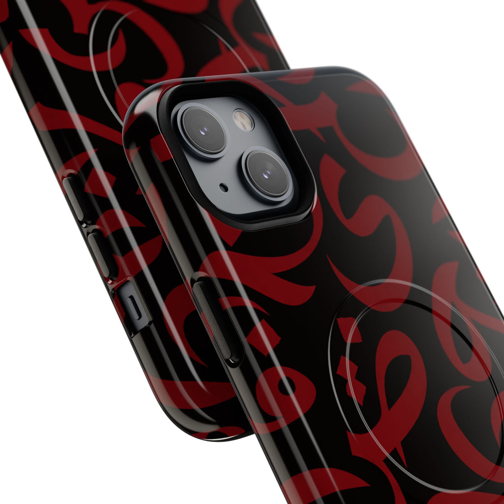 Simple Calligraphy Red - Magnetic Case