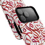 Flowing Calligraphy Red - Magnetic Case