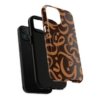 Simple Calligraphy Brown - Magnetic Case