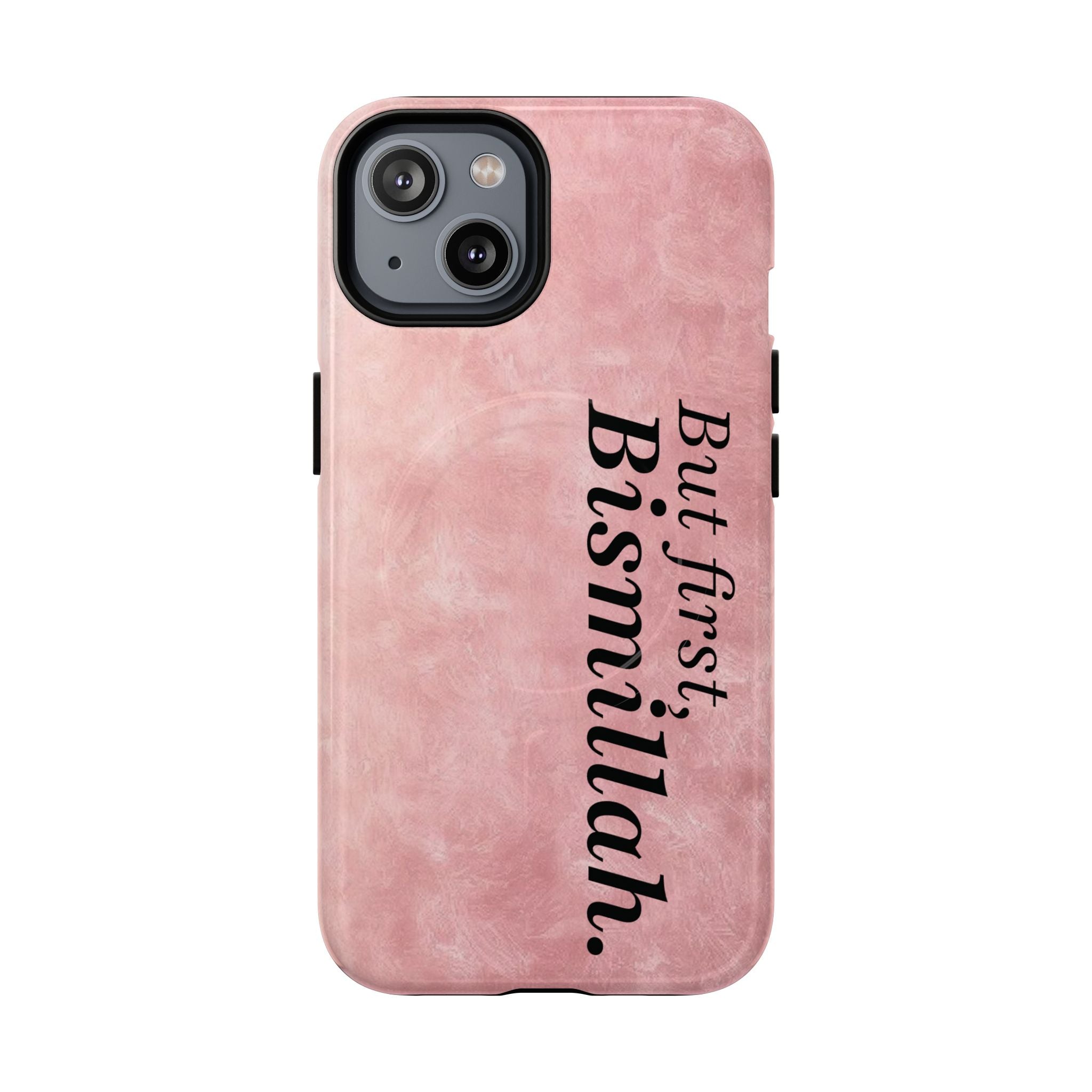 'But First, Bismillah' Rose - Magnetic Case