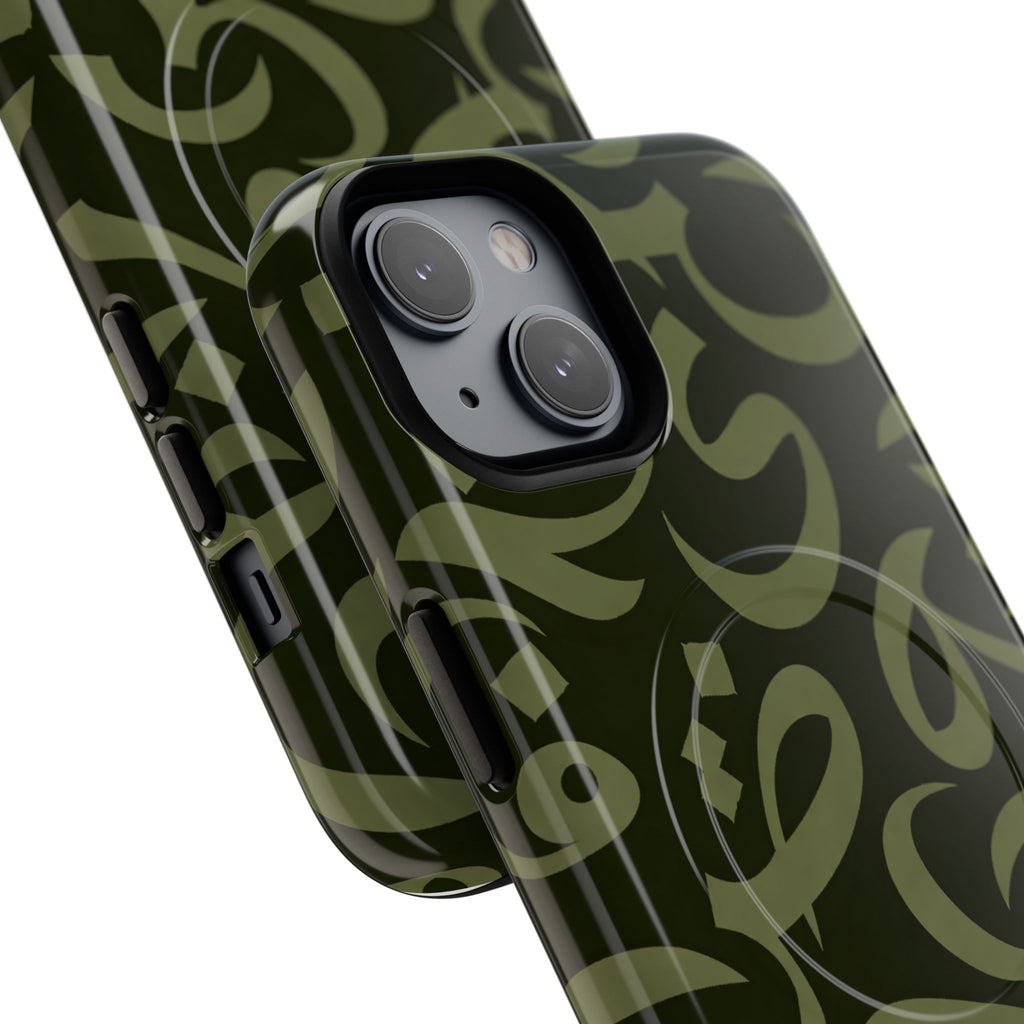 Simple Calligraphy Green - Magnetic Case