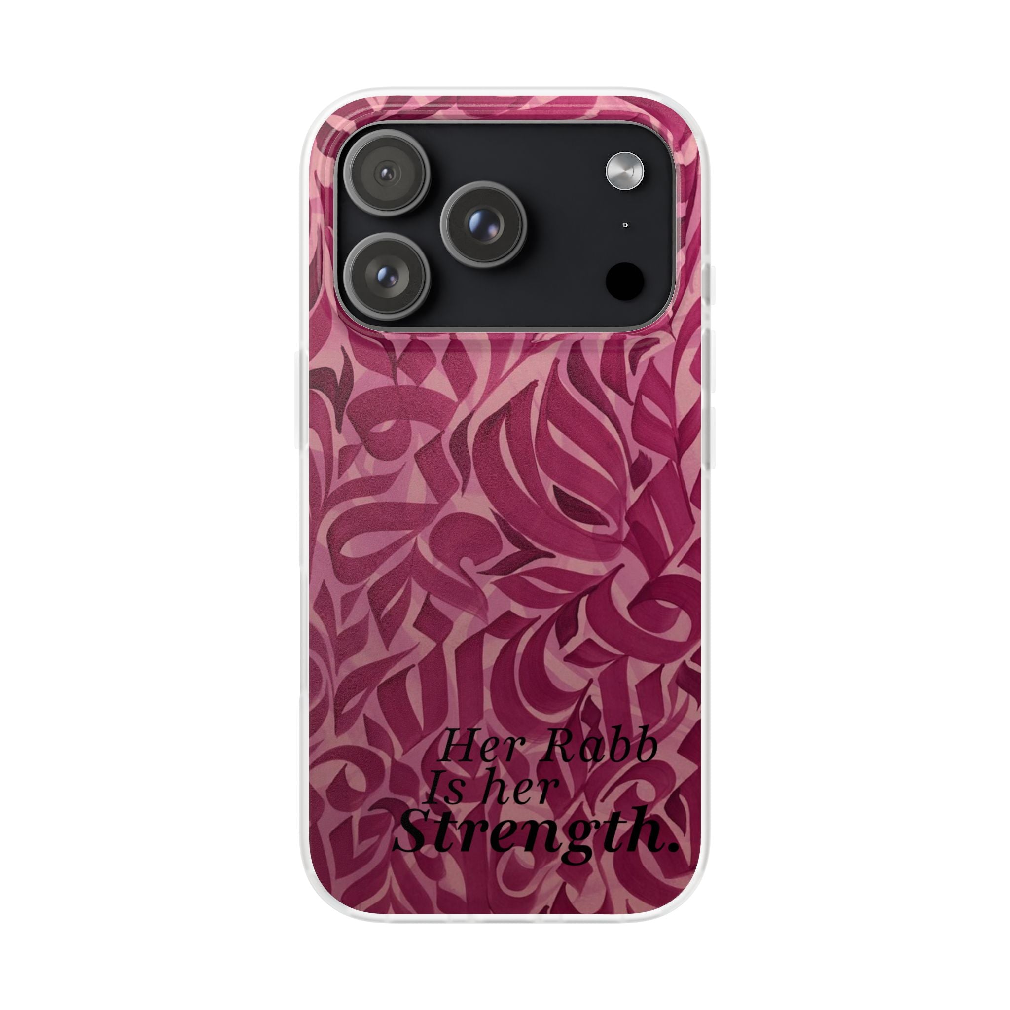 "Her Rabb is Her Strenght" - Flexi Case