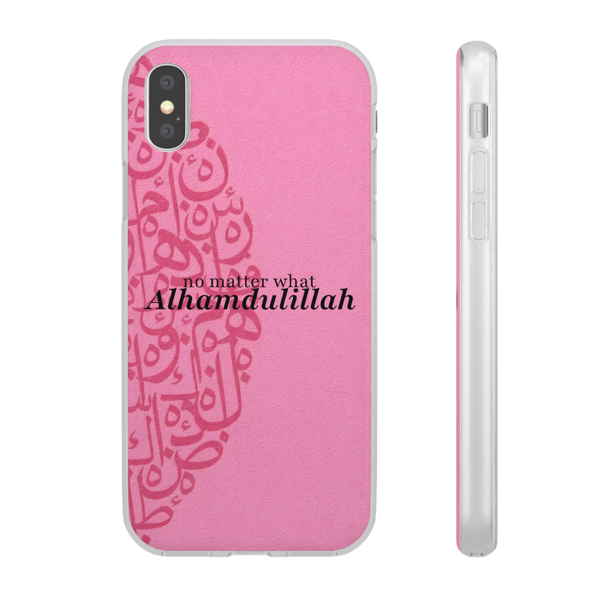 ''Alhamdulillah'' Pink - Flexi Case