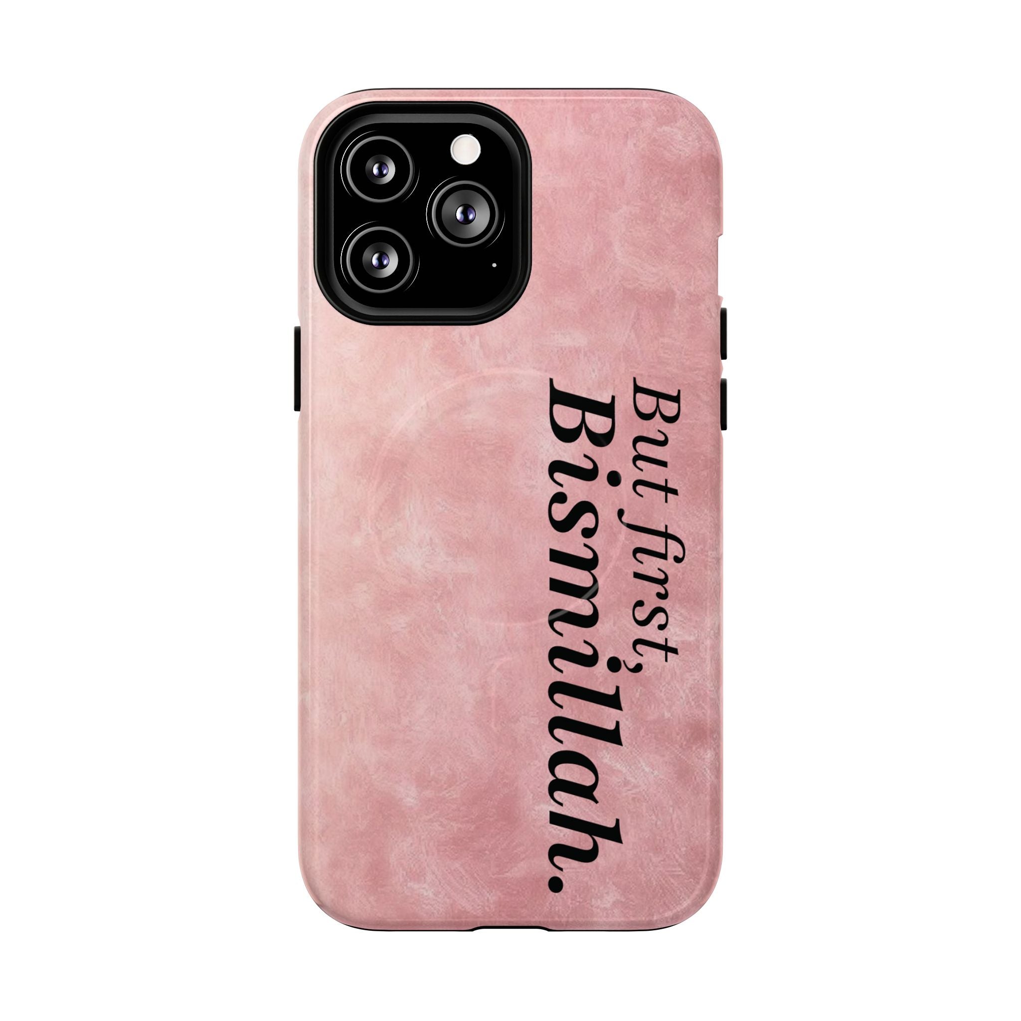 'But First, Bismillah' Rose - Magnetic Case