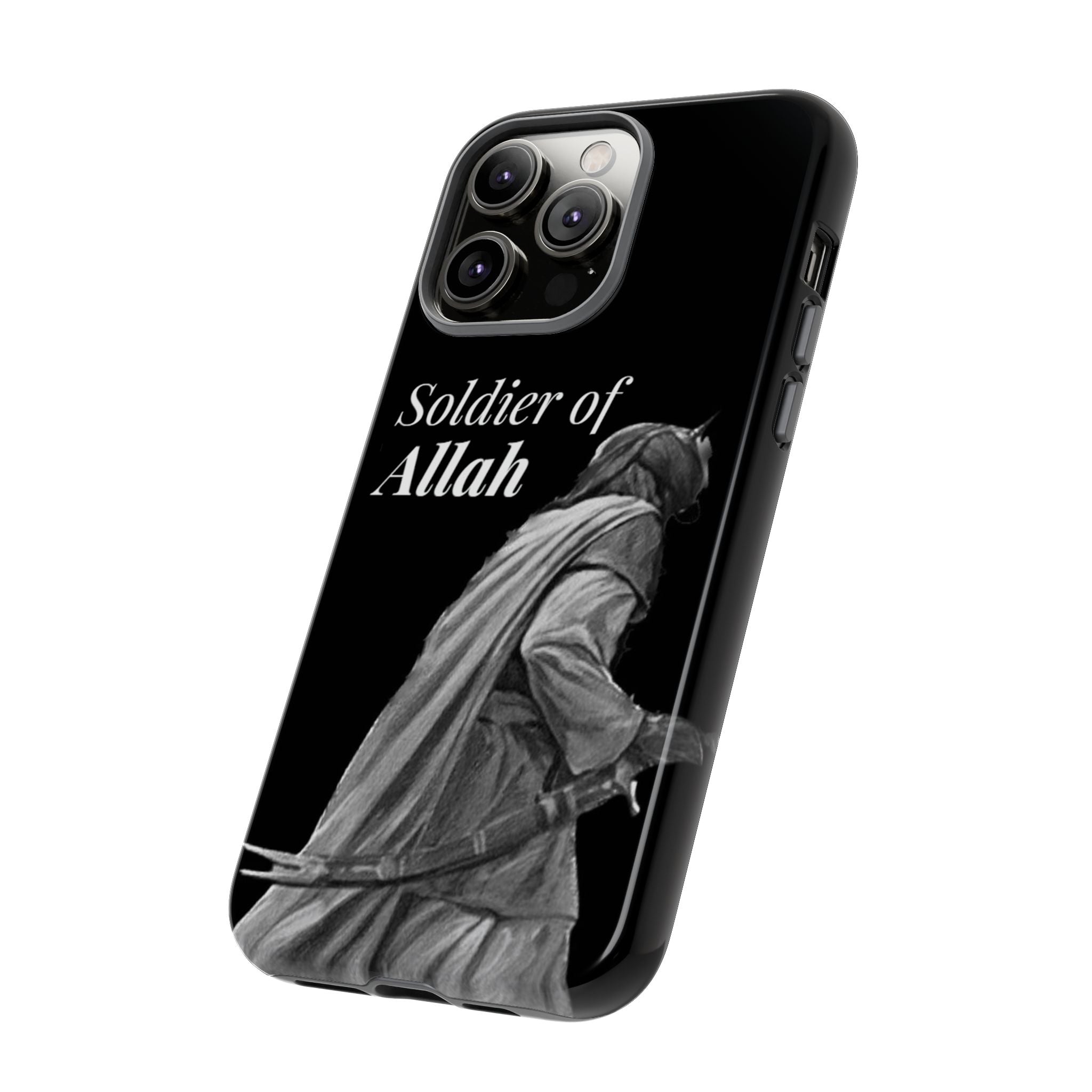 "Soldier of Allah" Black - Tough Case