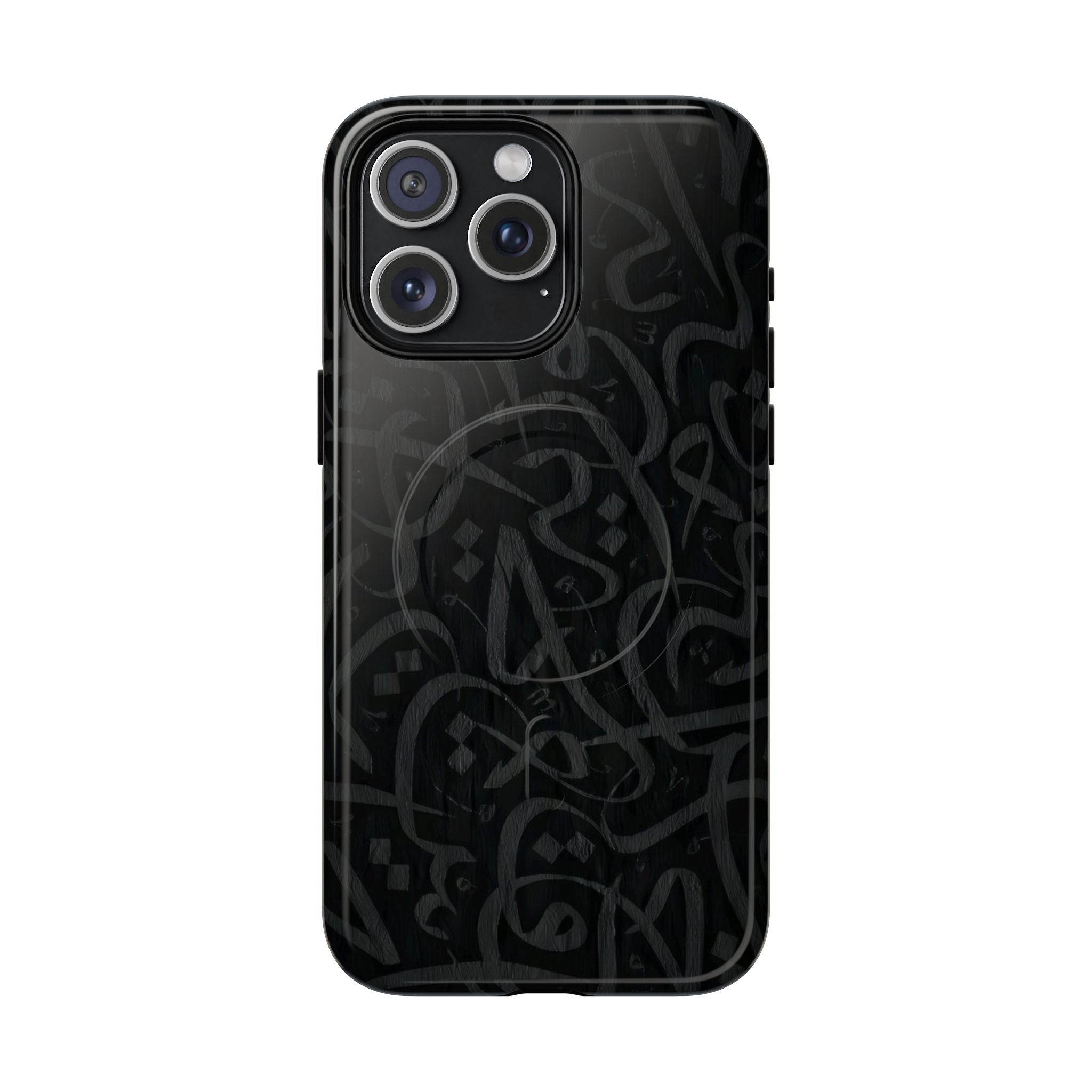 Arabic Calligraphy Black - Magnetic Case