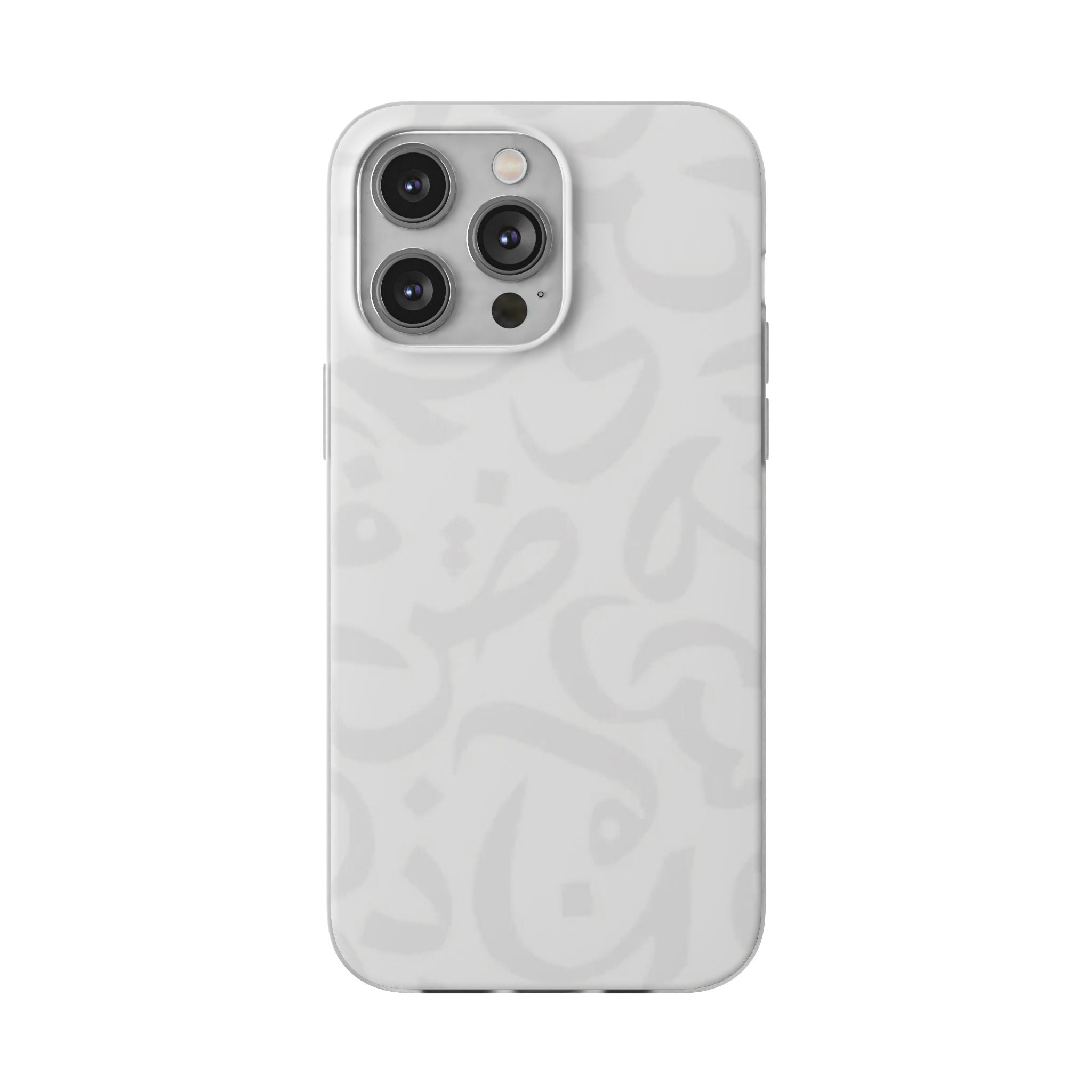 Arabic Calligraphy White Flexi Case